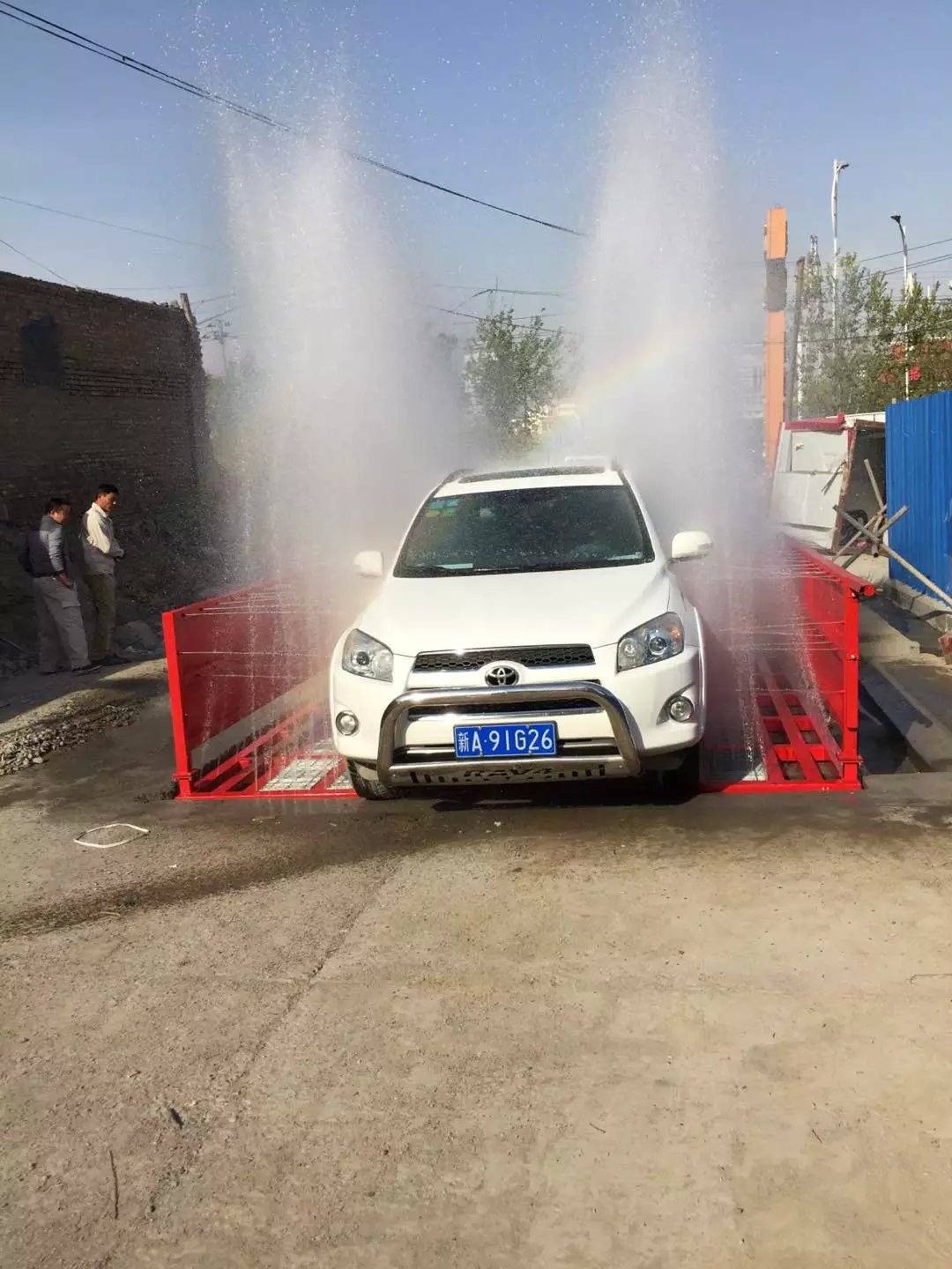 烏魯木齊渣土車輪胎清洗機(jī)圖片/烏魯木齊渣土車輪胎清洗機(jī)樣板圖 (4)