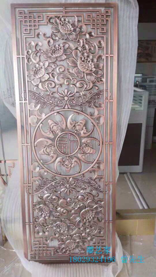 雕藝家定制鋁銅雕藝門花圖片/雕藝家定制鋁銅雕藝門花樣板圖 (2)