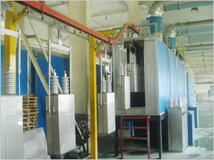 電容器噴漆烘干流水線