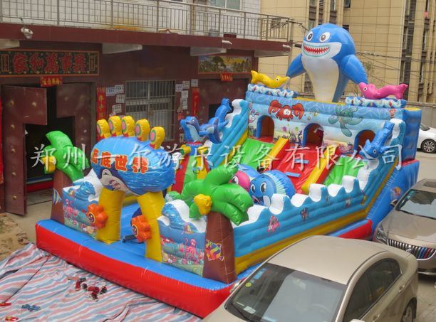 充氣大滑梯圖片/充氣大滑梯樣板圖 (4)