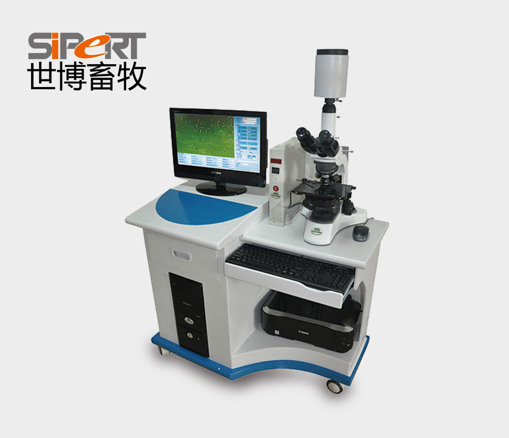 莱芜猪精子质量分析系统，世博猪人工授精设备批发图片