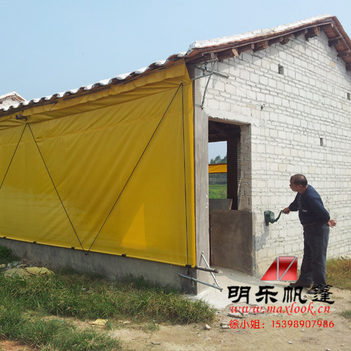 卷簾帆布圖片/卷簾帆布樣板圖 (2)