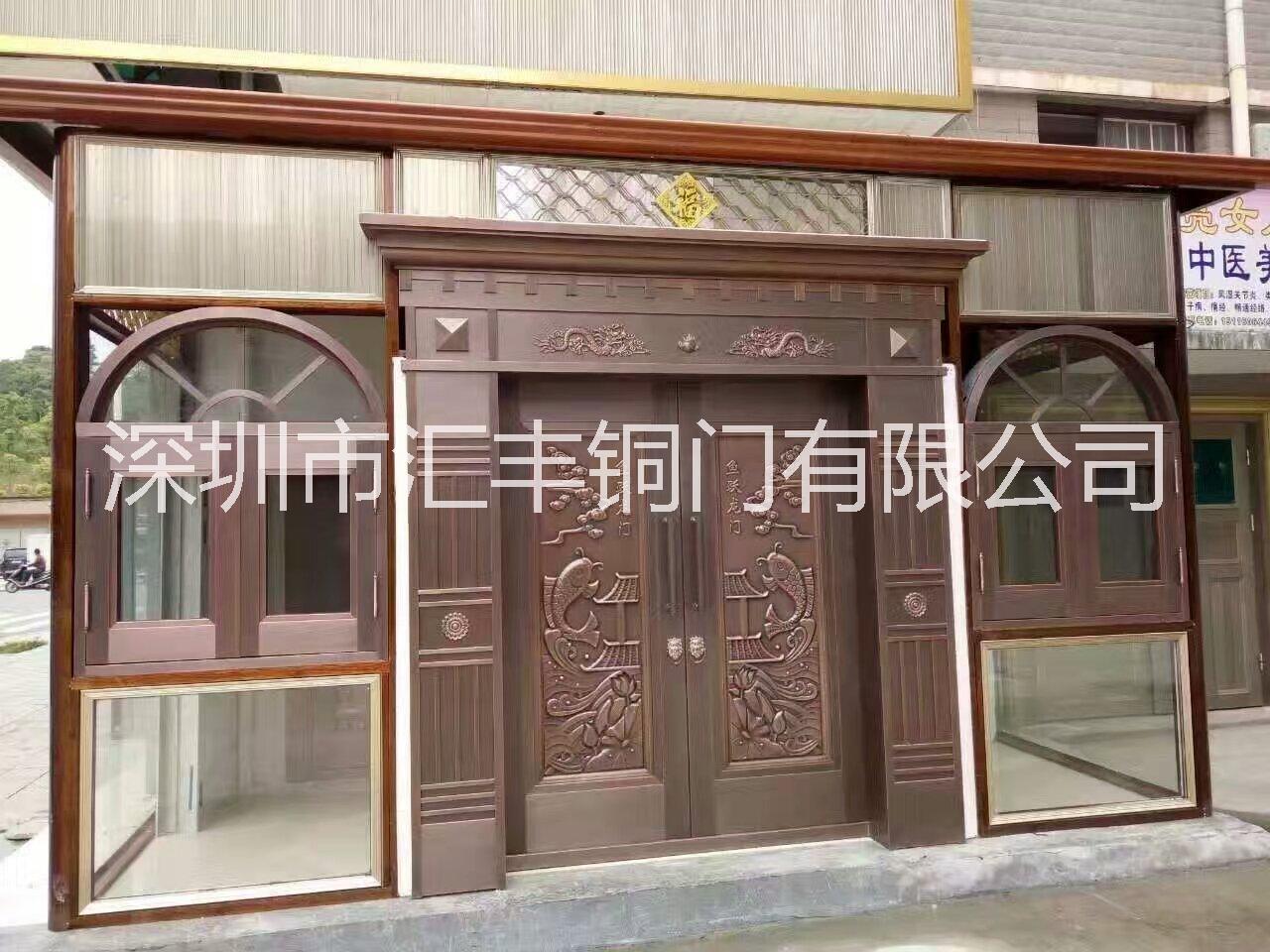 銅門廠家圖片/銅門廠家樣板圖 (4)