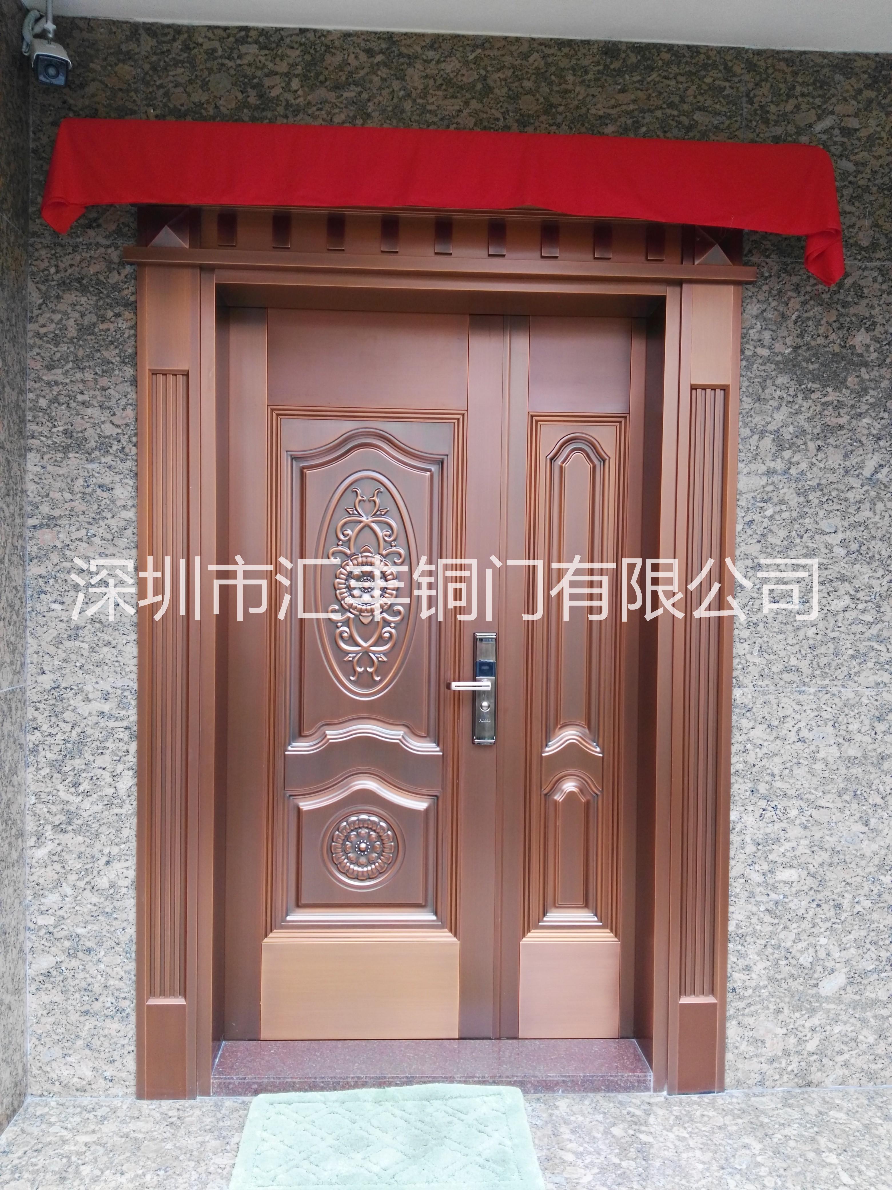 別墅純銅子母防盜門圖片/別墅純銅子母防盜門樣板圖 (2)
