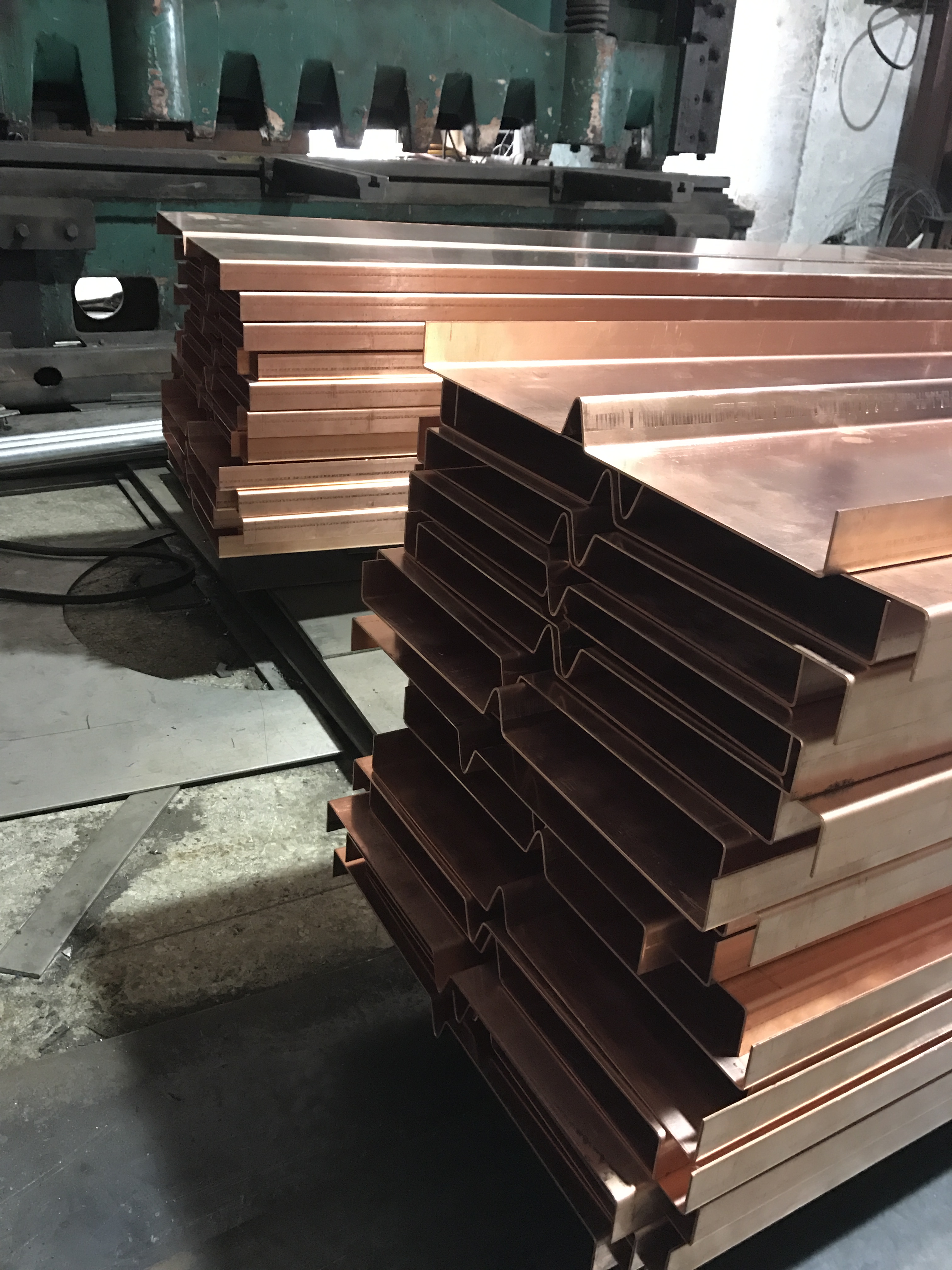 止水紫銅板/止水銅片圖片