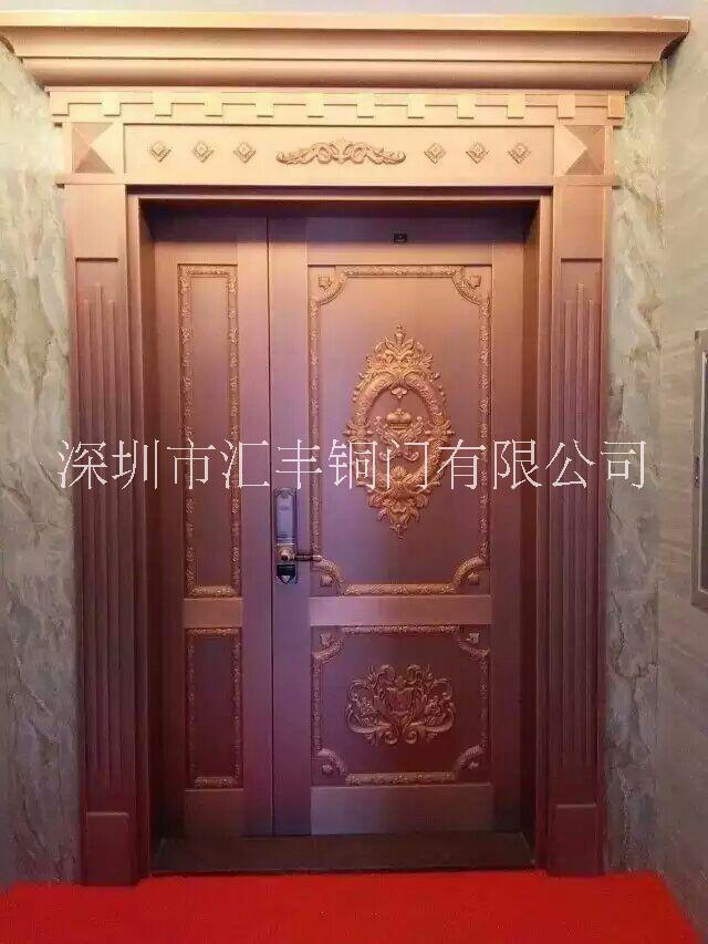別墅純銅子母防盜門圖片/別墅純銅子母防盜門樣板圖 (3)
