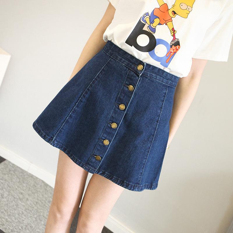 牛仔短裙圖片/牛仔短裙樣板圖 (2)