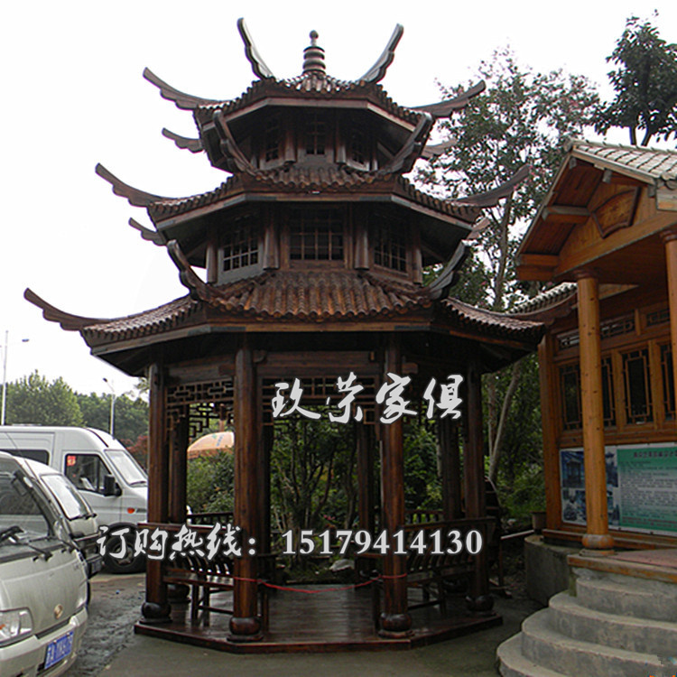 古建涼亭圖片/古建涼亭樣板圖 (2)