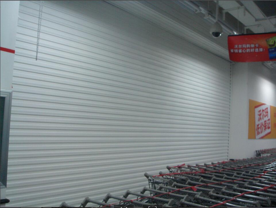 彩鋼卷簾門圖片/彩鋼卷簾門樣板圖 (4)
