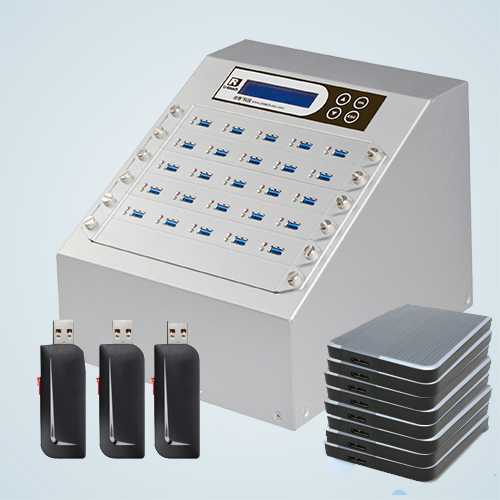 移動(dòng)硬盤拷貝機(jī)UB-B9251H同時(shí)復(fù)制24顆USB2.0或USB3.0移動(dòng)硬盤