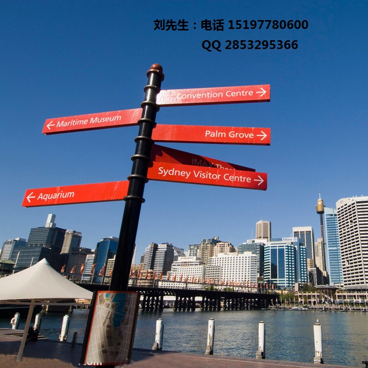 城市道路指示牌圖片/城市道路指示牌樣板圖 (1)