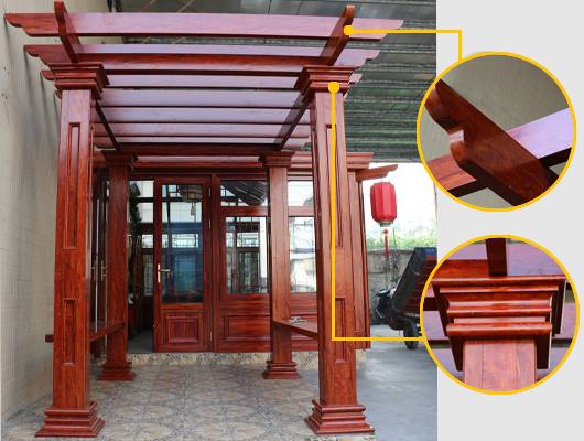 鋁合金葡萄架圖片/鋁合金葡萄架樣板圖 (2)