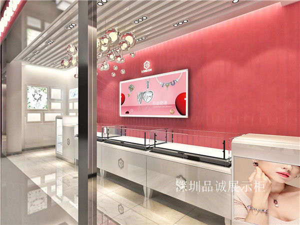 珠寶展示柜圖片/珠寶展示柜樣板圖 (2)