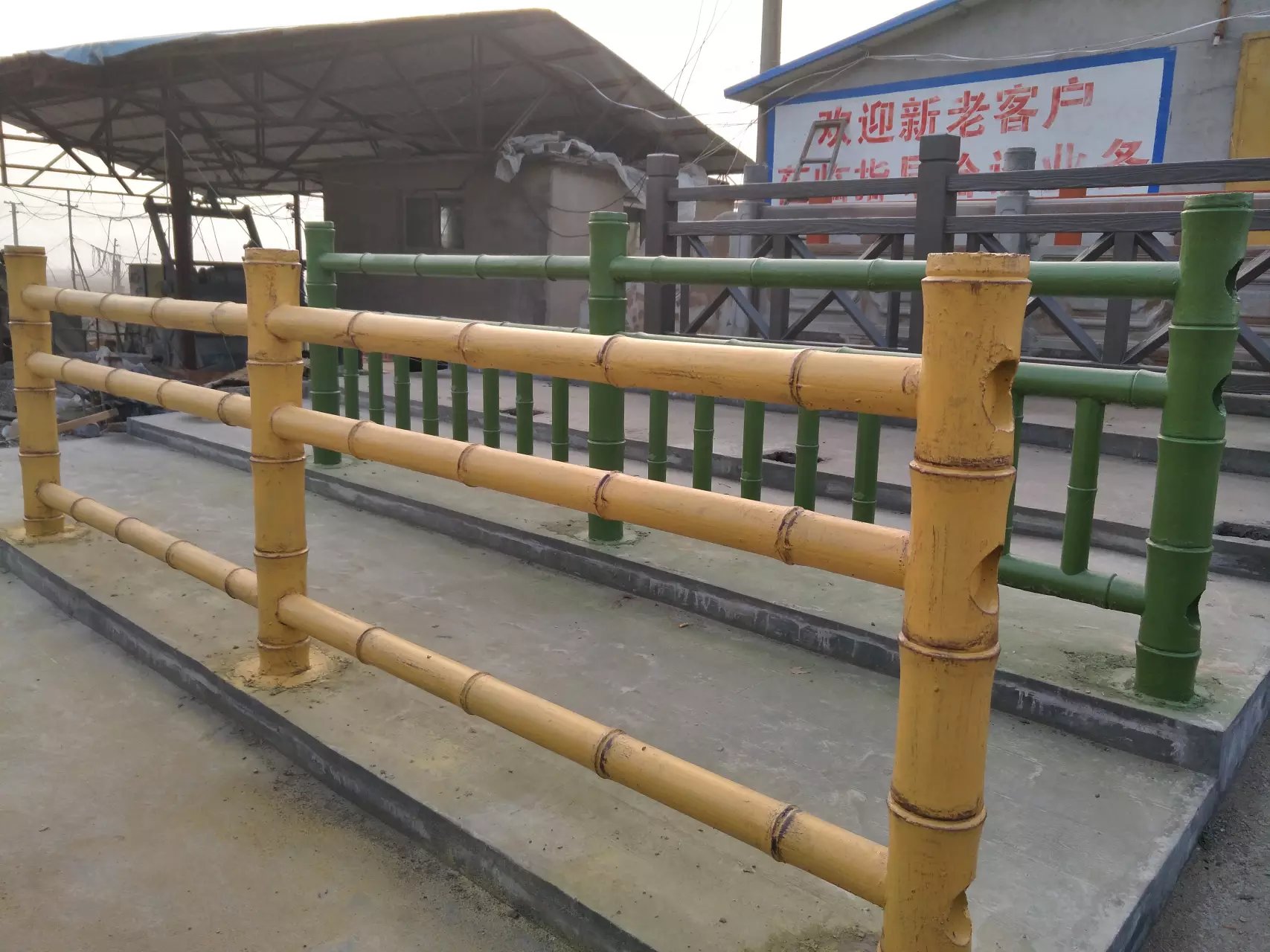 仿竹護(hù)欄圖片/仿竹護(hù)欄樣板圖 (4)