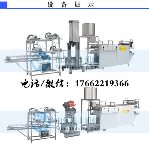 浙江不锈钢豆腐皮机器 大型全自动豆腐皮机  豆腐皮机厂家型号可定做图片