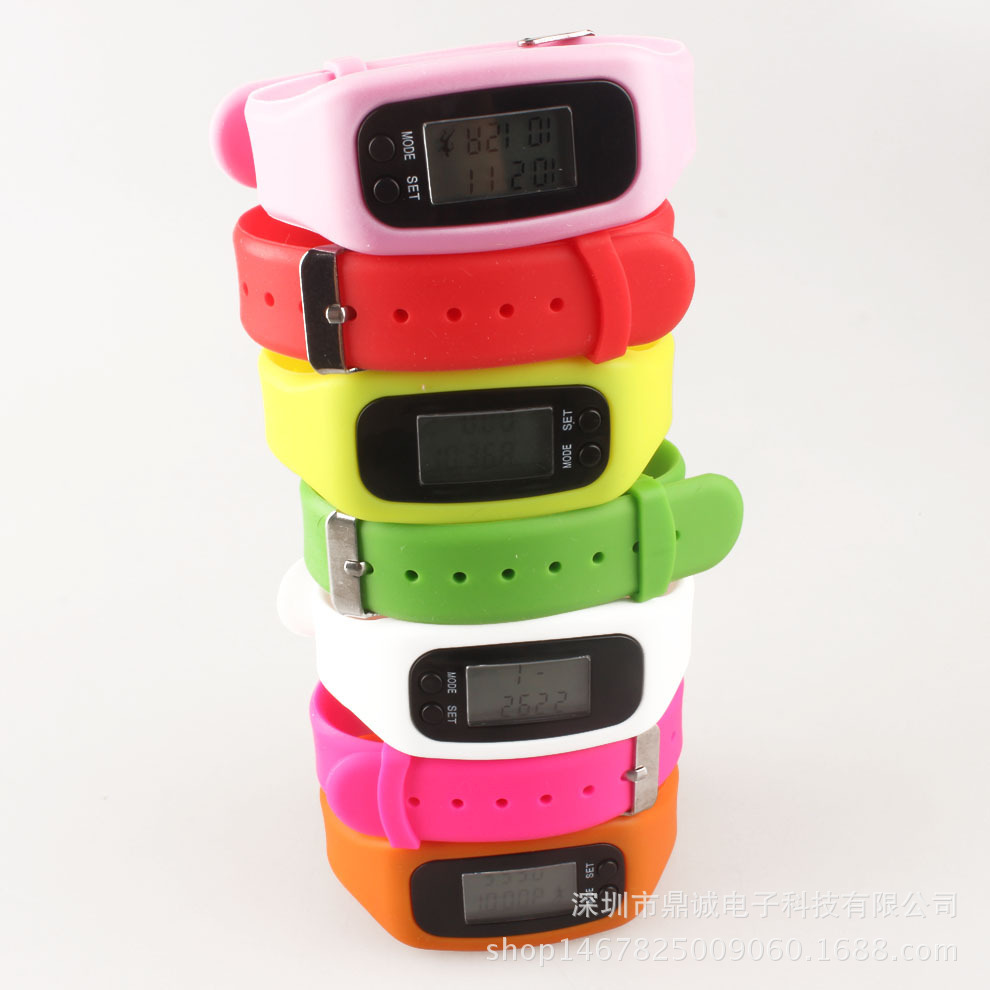 3D計步器，硅膠手表圖片/3D計步器，硅膠手表樣板圖 (1)