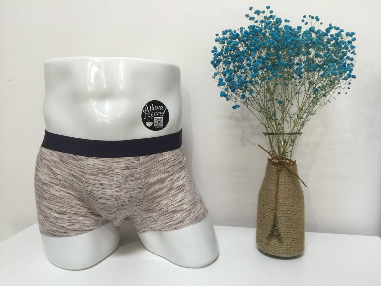 男式無(wú)痕平角褲 夏季幻彩冰爽系列圖片