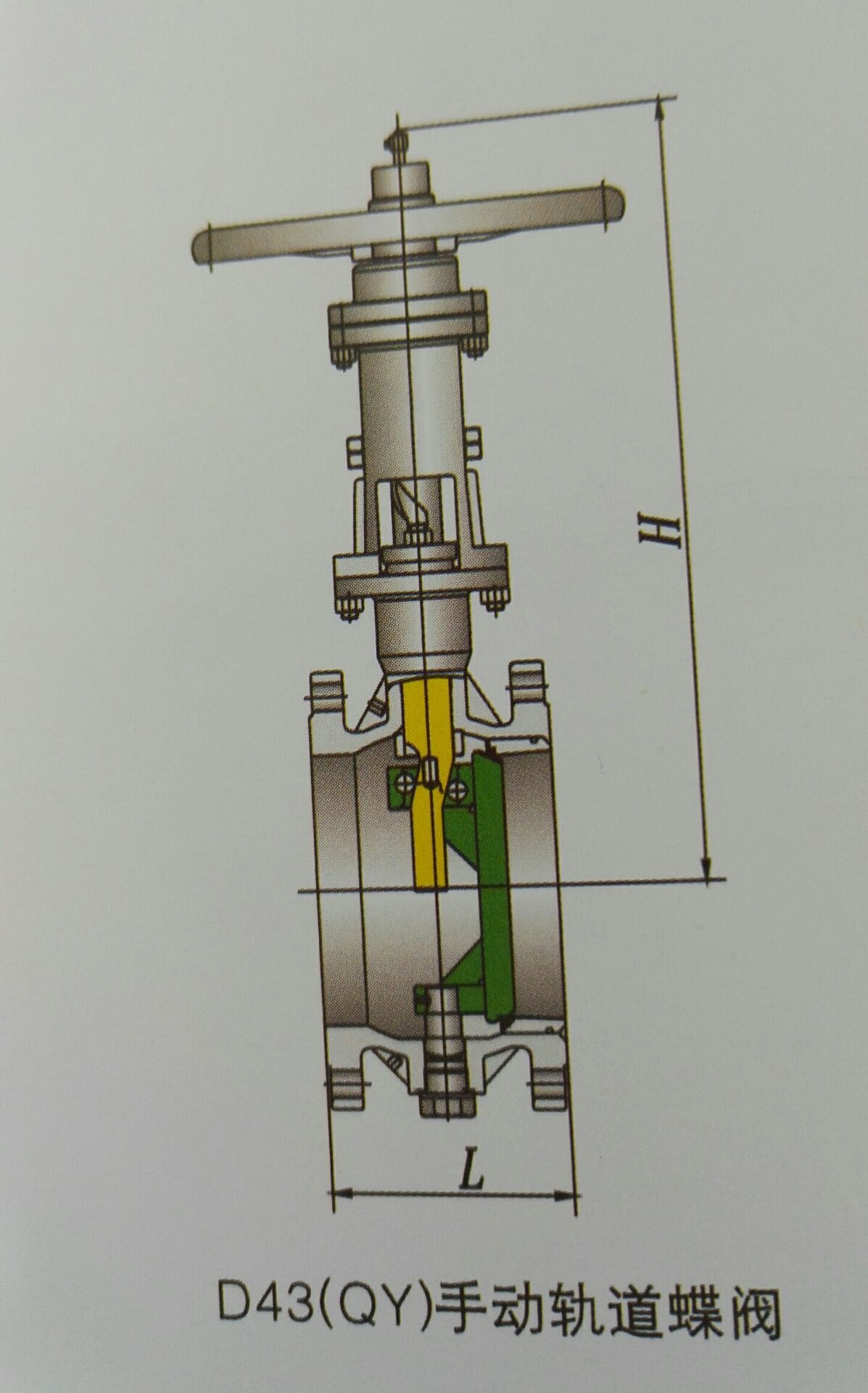 軌道蝶閥圖片/軌道蝶閥樣板圖 (2)