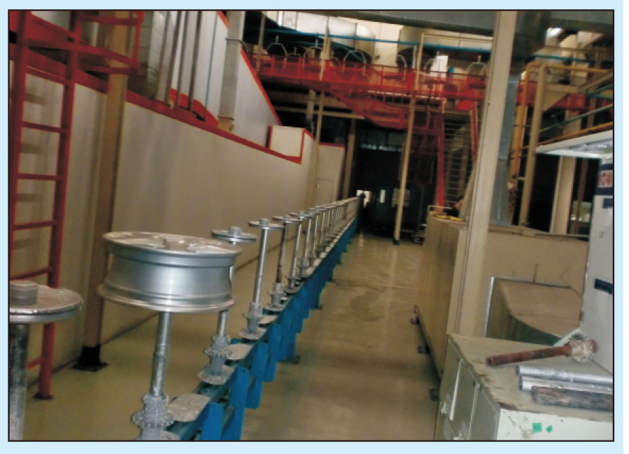 汽車輪轂涂裝生產(chǎn)線