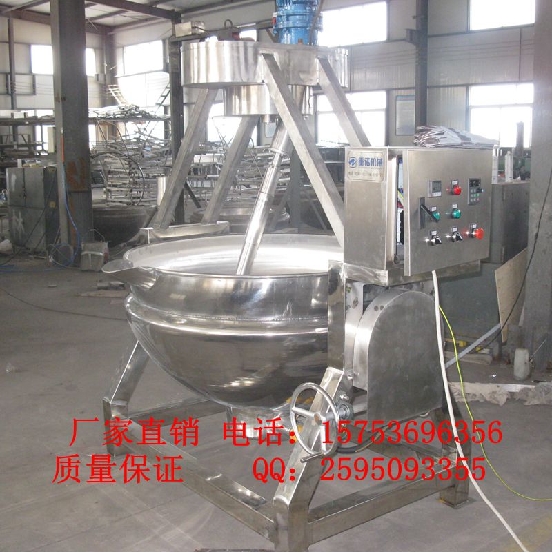 簡(jiǎn)易行星夾層鍋，蒸汽攪拌炒鍋圖片/簡(jiǎn)易行星夾層鍋，蒸汽攪拌炒鍋樣板圖 (3)