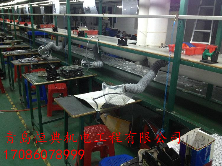 廠房除塵管道安裝圖片/廠房除塵管道安裝樣板圖 (2)