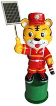 太陽能人體感應(yīng)聲光提示器
