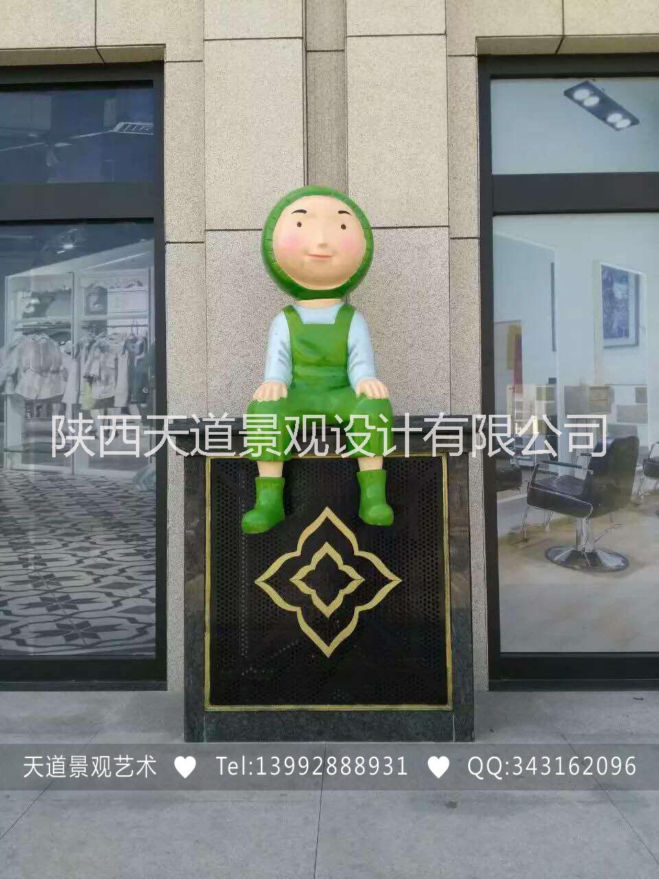 卡通泡沫雕塑圖片/卡通泡沫雕塑樣板圖 (4)