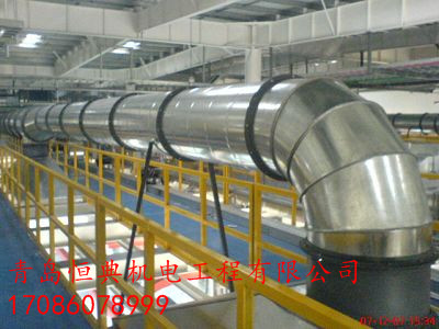青島除塵設(shè)備風(fēng)管制作安裝青島廠房除塵管道安裝除塵工程設(shè)計青島角鋼法蘭除塵風(fēng)管制作角鋼法蘭除塵風(fēng)管安裝