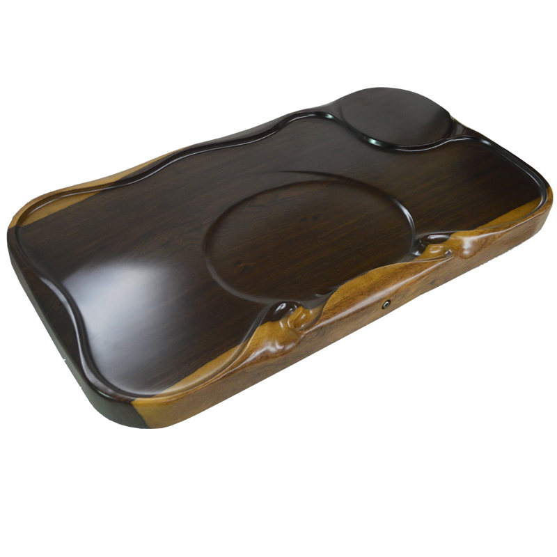 黑檀木茶盤圖片/黑檀木茶盤樣板圖 (2)