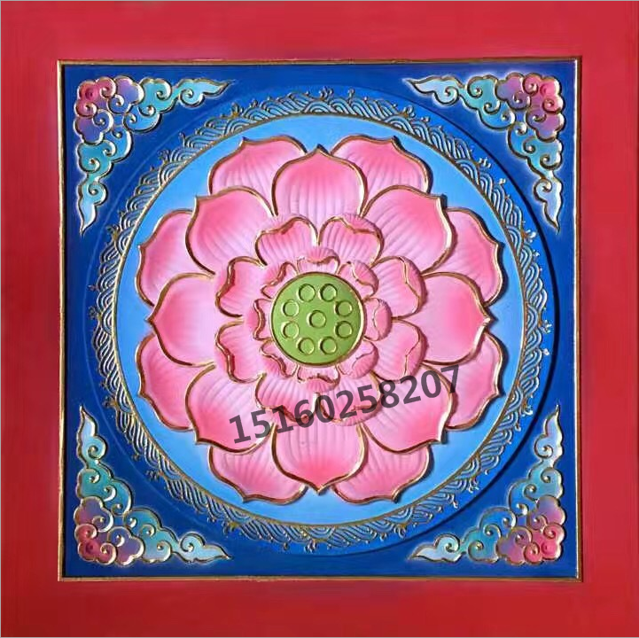 寺廟道教吊頂 佛堂天花吊頂圖片