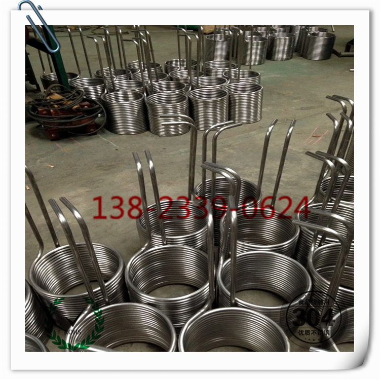 深圳家釀啤酒冷卻304不銹鋼盤管圖片/深圳家釀啤酒冷卻304不銹鋼盤管樣板圖 (3)