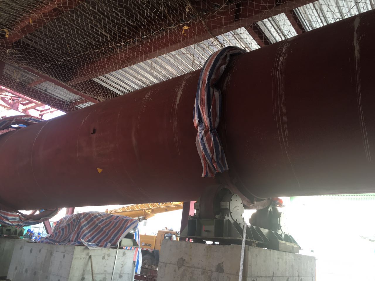 回轉(zhuǎn)窯爐干燥機圖片