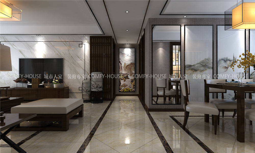 濟(jì)南魯中康橋裝修效果圖-濟(jì)南城市