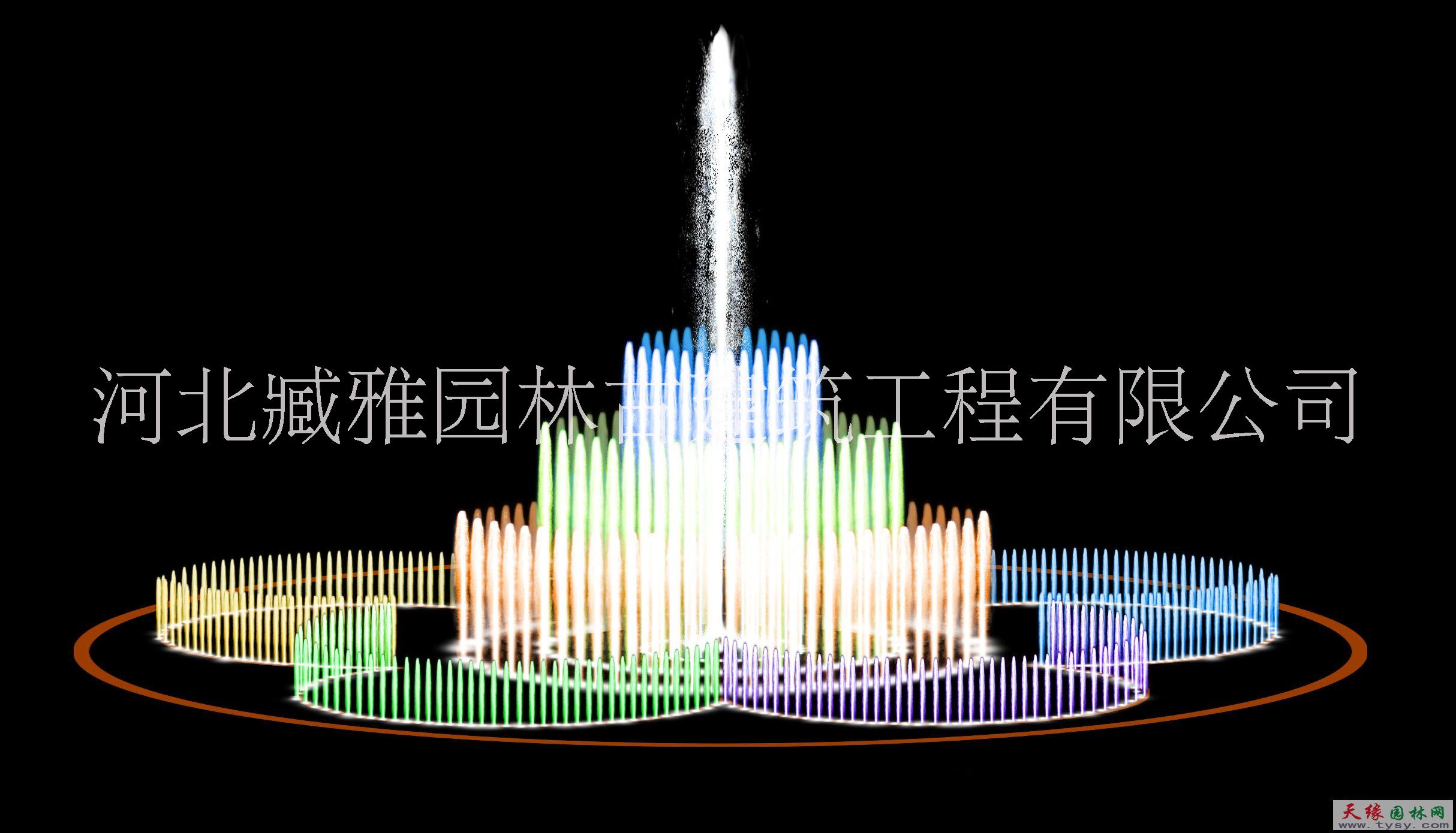 彩色噴泉圖片/彩色噴泉樣板圖 (1)