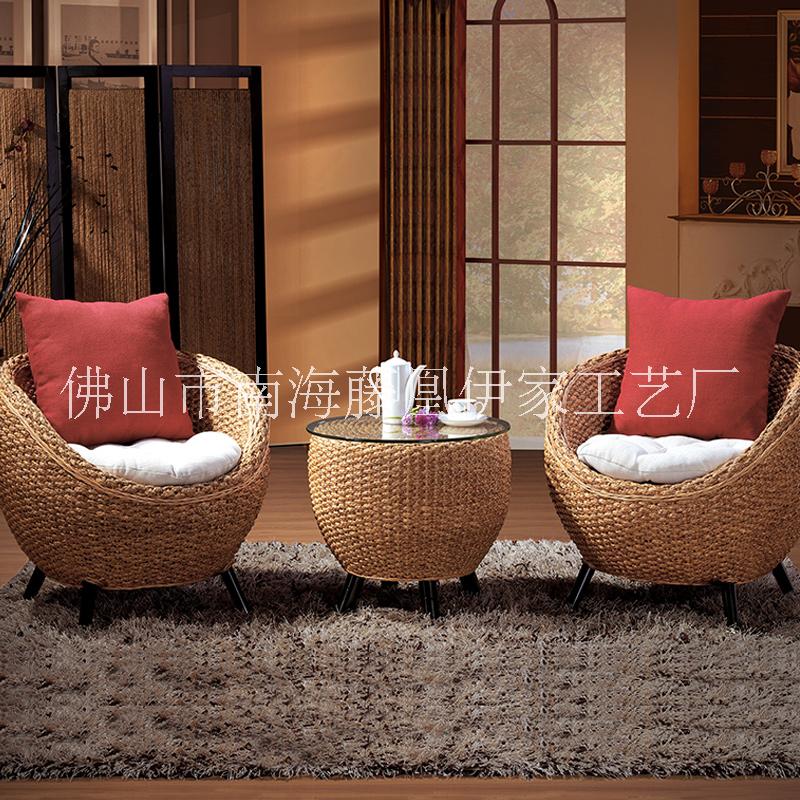 海草藤椅三件套圖片