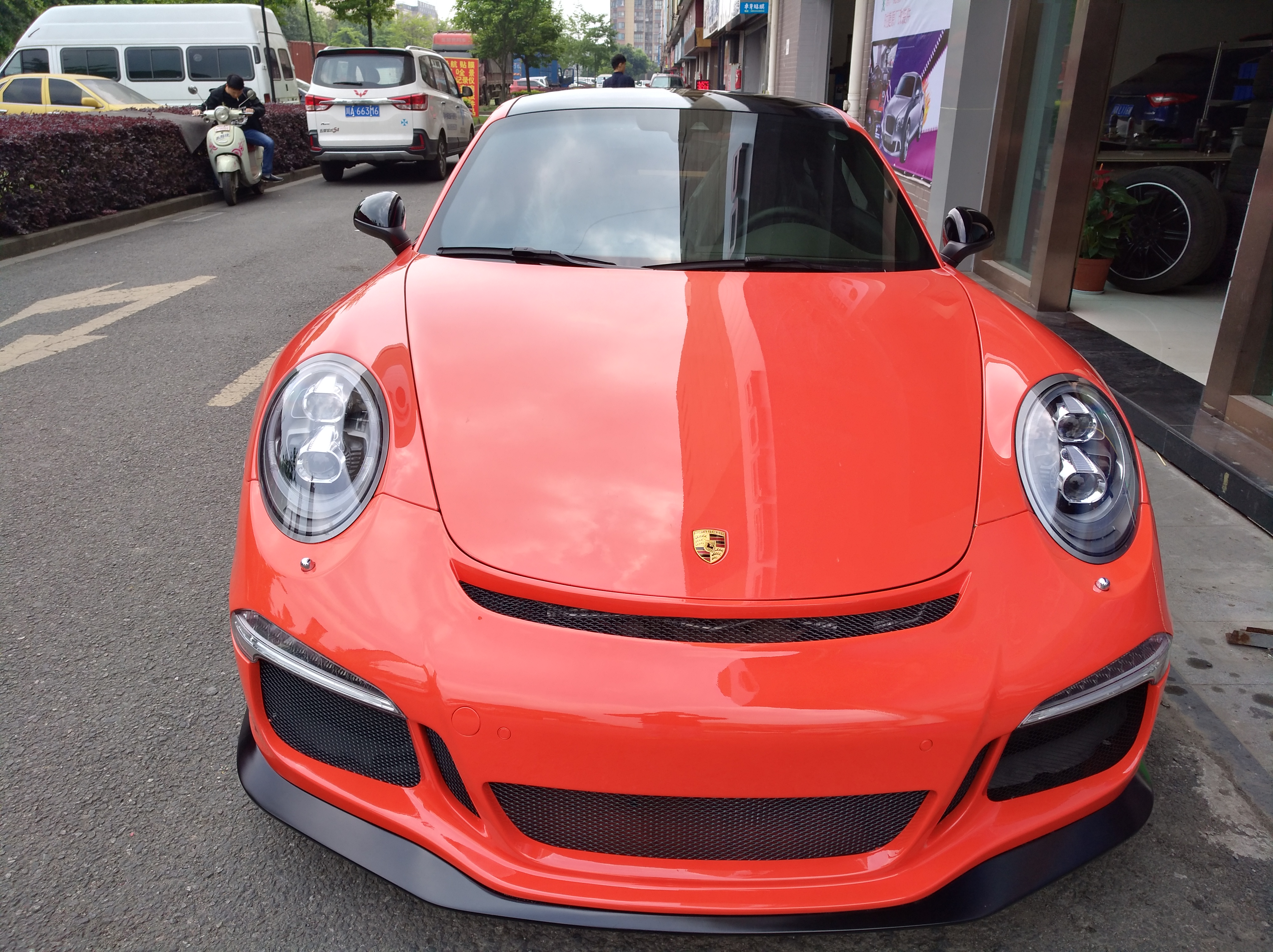 成都改色貼膜店圖片