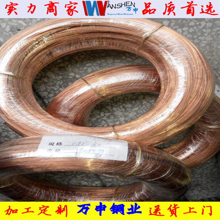優(yōu)質(zhì)環(huán)保C17200高彈性鈹銅線圖片