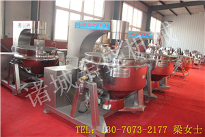 全自動(dòng)辣椒醬炒鍋 廚房熬粥攪拌鍋 混沌餡料行星攪拌炒鍋