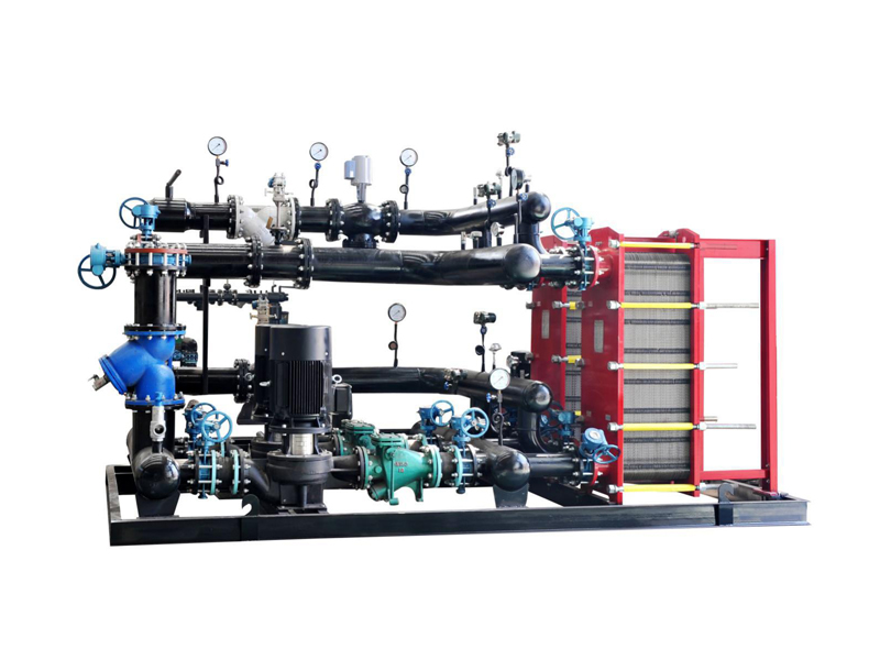 管殼式換熱機(jī)組圖片/管殼式換熱機(jī)組樣板圖 (2)