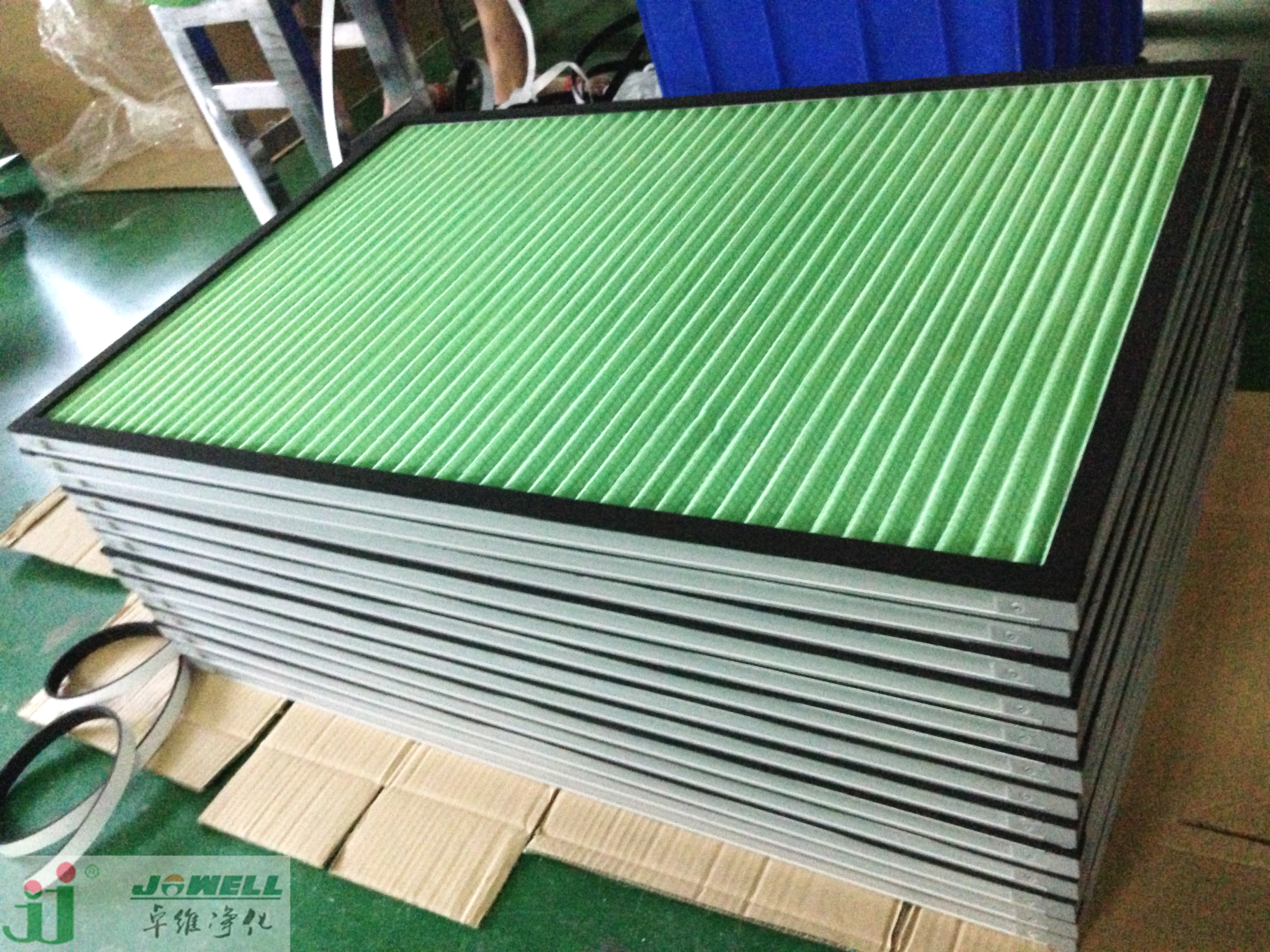 折疊式中效過濾器圖片/折疊式中效過濾器樣板圖 (2)