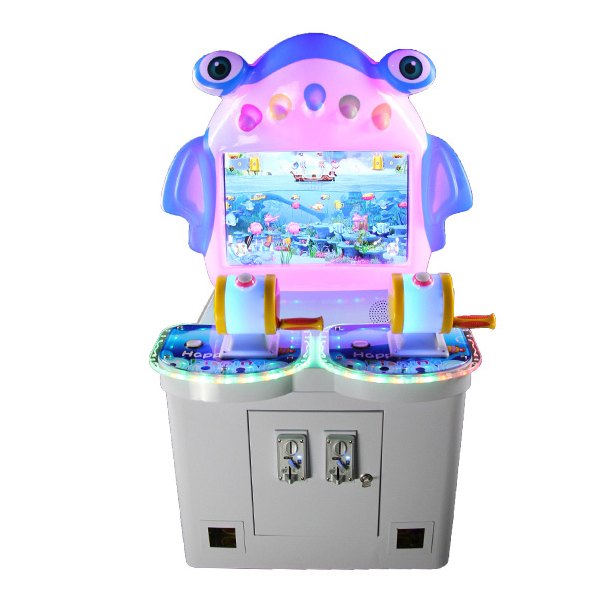 歡樂小釣魚雙人親子互動甩桿釣魚機(jī)圖片