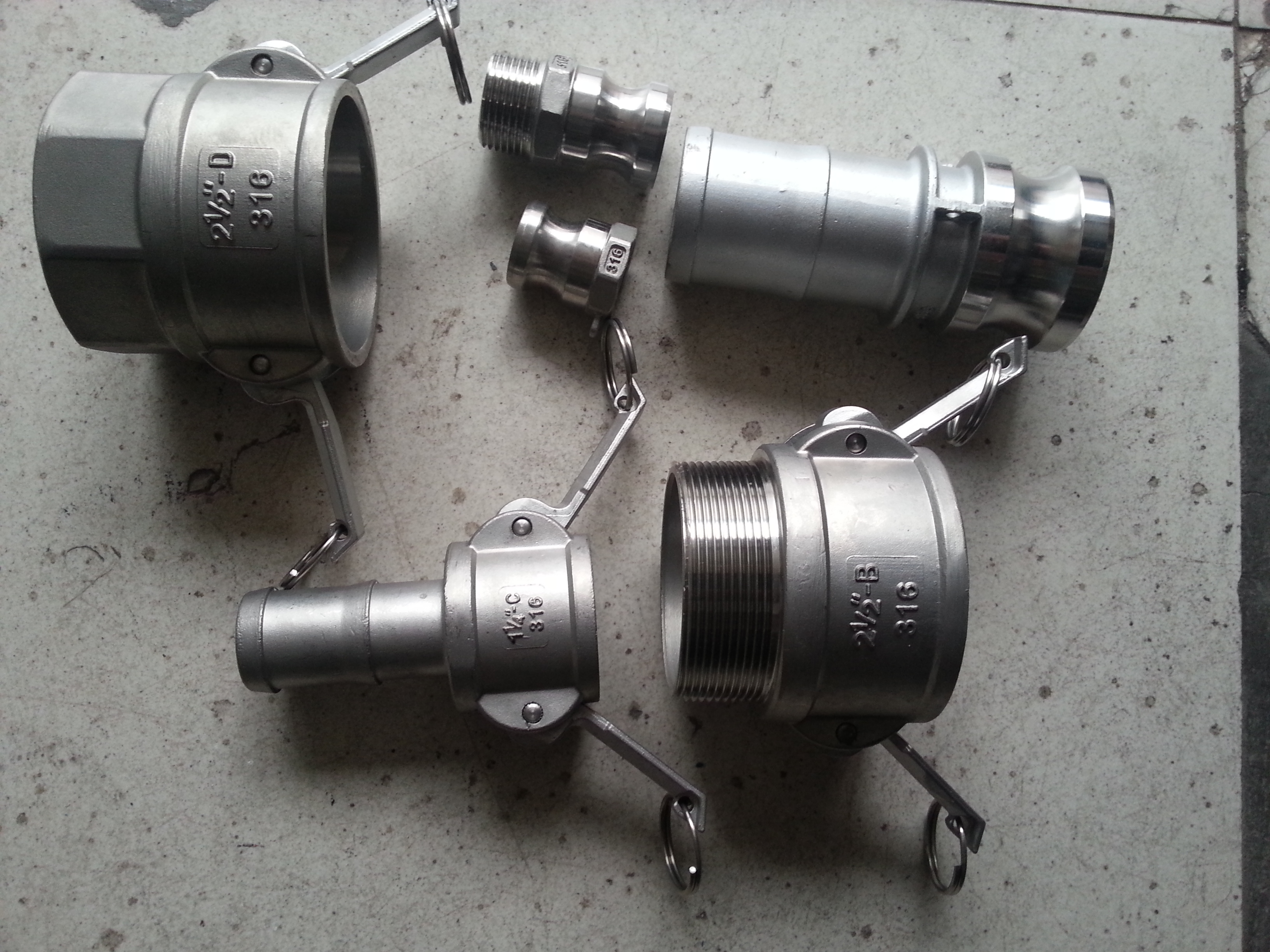 304不銹鋼快速接頭圖片