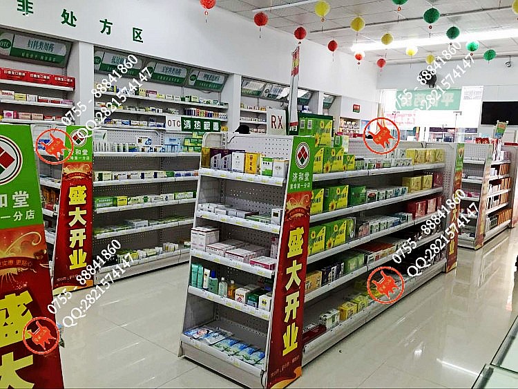 供應(yīng)藥店貨架，藥店貨架器械架，鼎泰貨架廠
