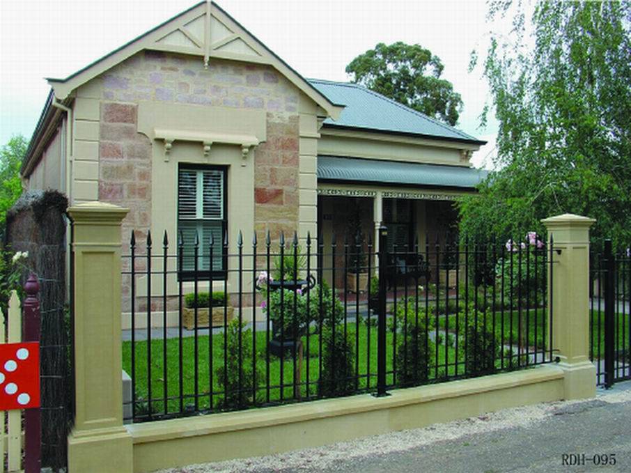 鐵藝護欄圍欄圖片/鐵藝護欄圍欄樣板圖 (2)