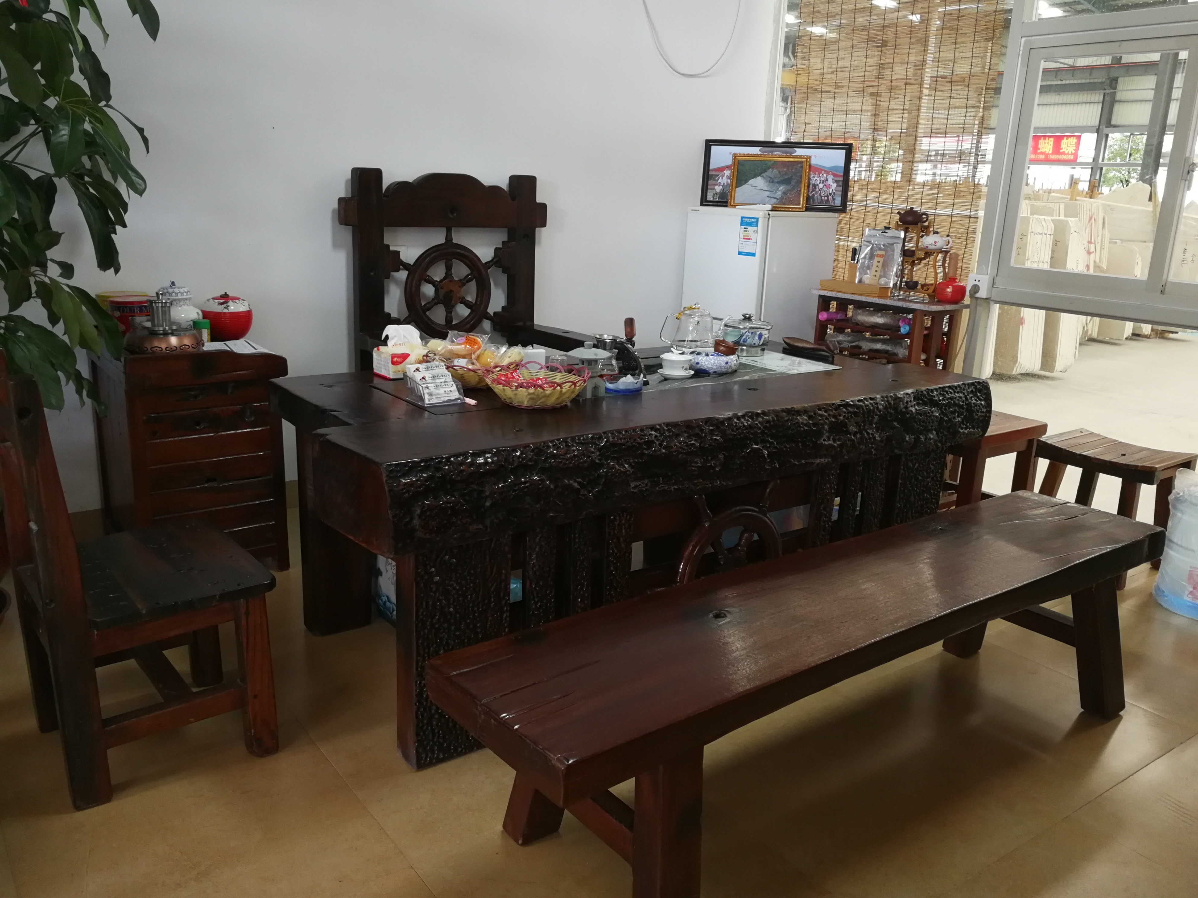 船木茶桌圖片/船木茶桌樣板圖 (2)