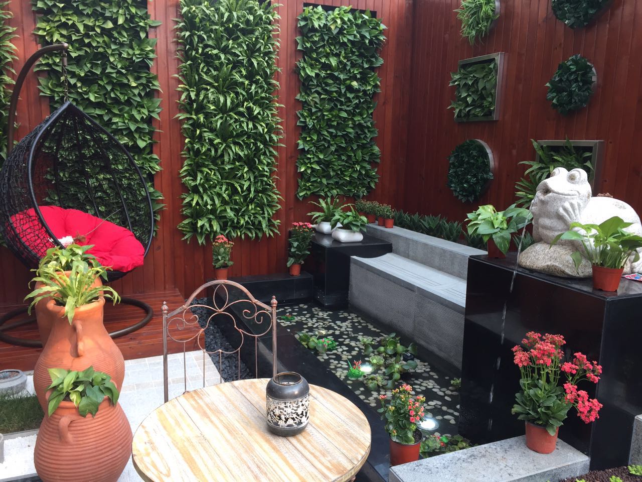 西安草沐森植物墻