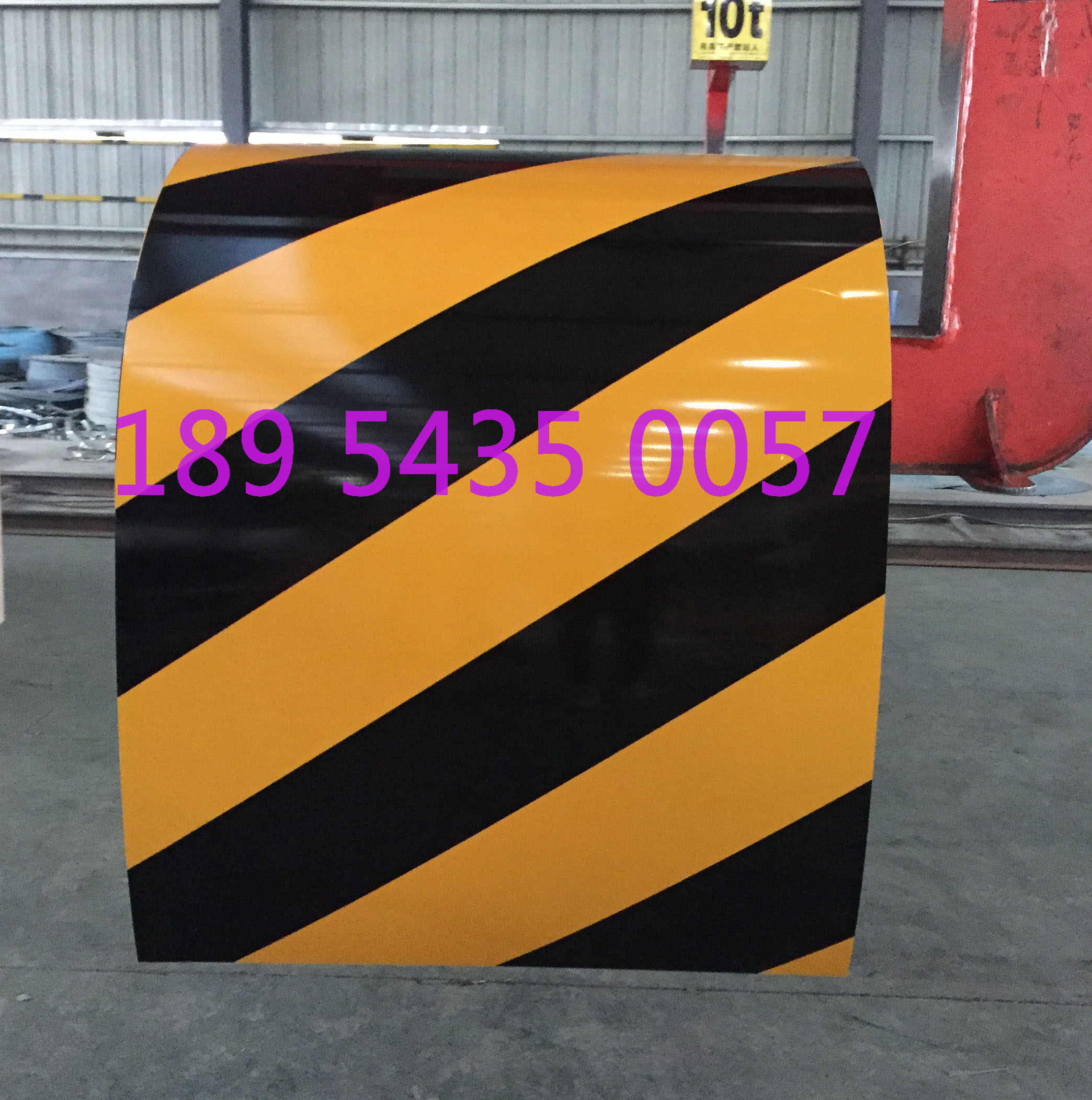 山東業(yè)恒鋼鐵彩鋼板彩涂板印花廠家 山東鋼鐵彩鋼印花板警示板標識帶