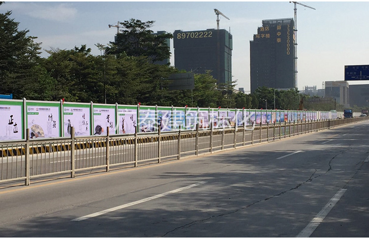 地鐵施工圍擋 市政圍擋pvc圍擋施工圍閉建筑護欄 安全設(shè)施圍擋 PVC圍擋 PVC地鐵施工圍擋