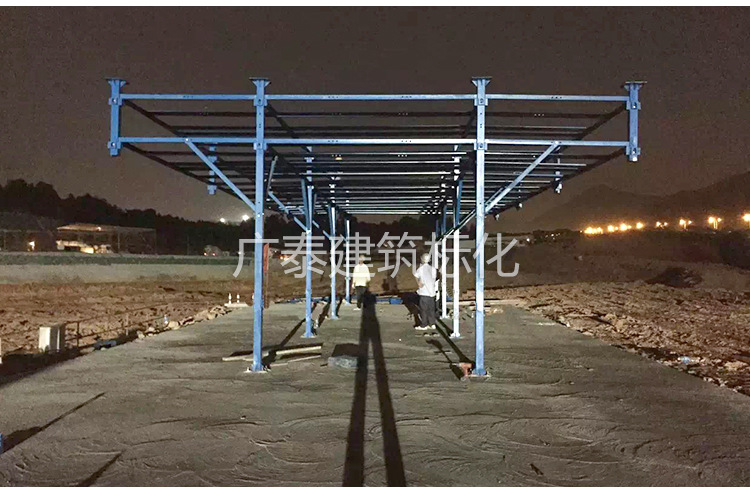 鋼筋加工棚圖片/鋼筋加工棚樣板圖 (4)