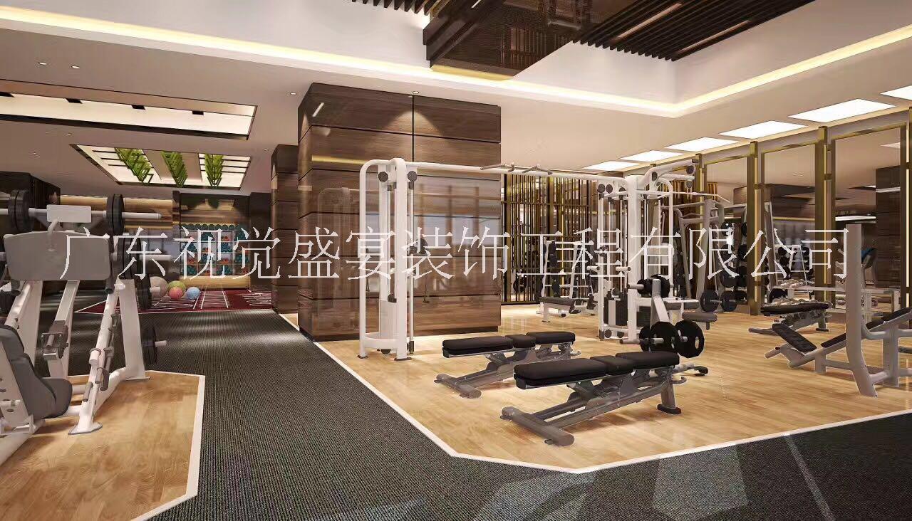 健身房裝修圖片/健身房裝修樣板圖 (4)